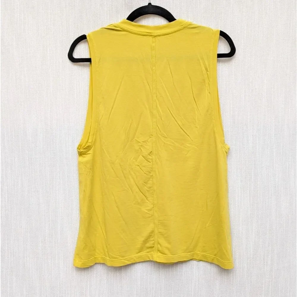 Lululemon All Yours Yellow Boyfriend Tank in Soleil W1CGLS